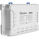 Sonoff - 4CH - 4 Gang Smart Schakelaar - Inching | Interlock | Self-locking - Bedien apparaten in huis met je smartphone