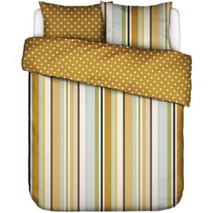 Tweepersoons dekbed beddengoed 200x220 cm - Feija - Omkeerbare set - 100% katoen satijn - Essenza beddengoed