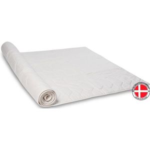 Arcona Matrasbeschermer 140x200cm, hoeslaken, stijl matrasbeschermer, waterdichte matrasbeschermer, waterdichte en ademende matrashoes, vochtbescherming, wasbaar laken (donkerblauw