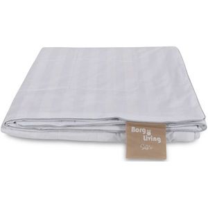 Zomerdekbed van zijde - 100% moerbeizijden vulling - 140x200 cm - Temperatuurregulerend zomerdekbed van Borg Living