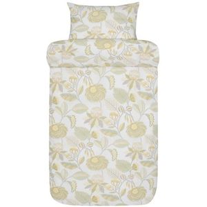 Geweven seersucker beddengoed 140x220 cm - Lichtgroen beddenset in 100% zacht katoen - Seersucker beddengoed - Ingela - Høie Of Scandinavia