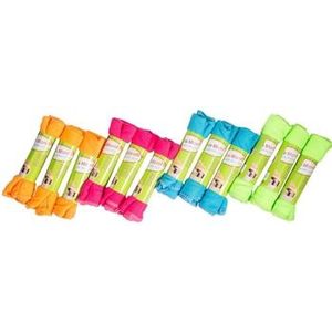 Microvezeldoeken - 12 stuks in verschillende kleuren - 30x30 cm