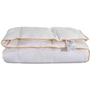 Junior zomerdekbed - 100% Zuiver wit muskusdons - 100x140 cm - Licht en luchtig donsdekbed voor kinderen van Borg Living