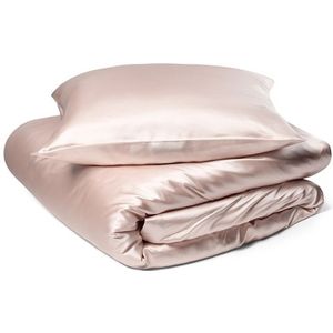 By Borg - Beddengoed - Oudroze - 200x220 cm - 100% Moerbeizijde