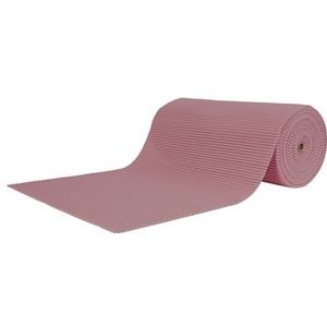 Antislip badmat - Per meter af te meten - Effen roze - 65 cm breed - Multifunctionele mat voor natte ruimtes