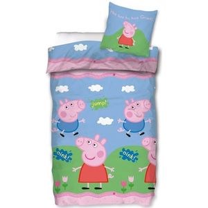 Gurli en Gustav varkentje junior beddengoed 100x140 cm - Gurli en Gustav varkentje - 100% katoen