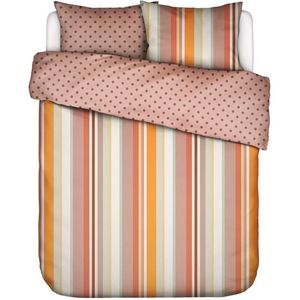 Tweepersoons dekbed beddengoed 200x220 cm - Feija Multi - Omkeerbare set - 100% katoen satijn - Essenza beddengoed