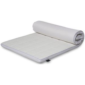 Naturlatex topmatras - 90x200 cm - 5 cm hoog - 100% Talalay natuurlatex - Nature By Borg