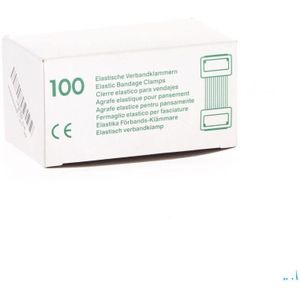 Wolf Haakjes Elast Wit Doos 100