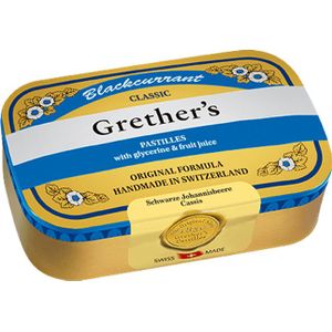 Blackcurrant Grethers Past 110 gr  -  Melisana