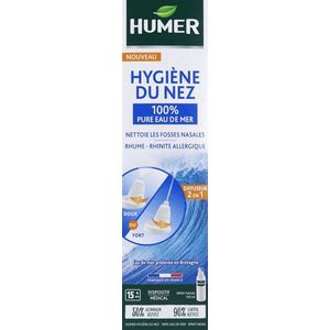 Humer Hygiëne van de neus Isotoon zeewater Volwassenen 150 ml