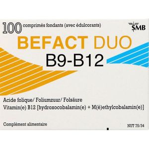 Befact Duo kauwtabletten 100