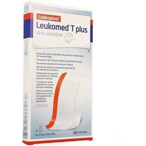 Leukomed T Plus Skin Sens. 8cmx10cm 5 7617801