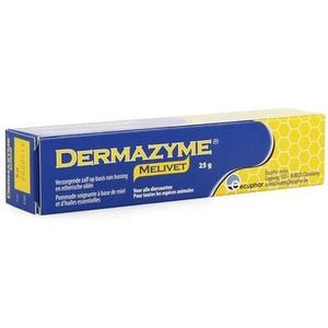 Dermazyme Melivet Zalf Tube 25 gr  -  Ecuphar