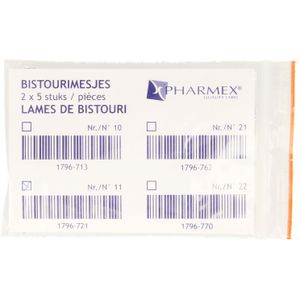 Scalper S.m Mesjes N/st N11 10  -  Infinity Pharma