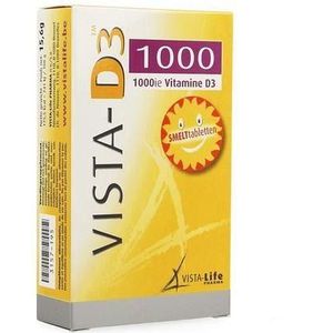 Vista D3 1000 Smelttabletten 120