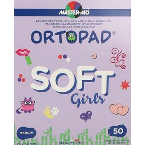 Ortopad Soft Girls Medium 76x54mm 50 72232