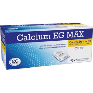 Calcium Eg Max K2 1G/1000Ie/75Mcg Filmom.Tabl 90 x 2