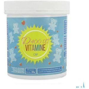 Vitamine D Cbf 400Ie Beertje Aardbei 150
