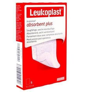 Leukoplast Leukomed® Eilandpleister 5 cm x 7,2 cm 5 stuks