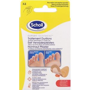 Scholl - Eelt Verwijderpleisters - 4 Pleisters