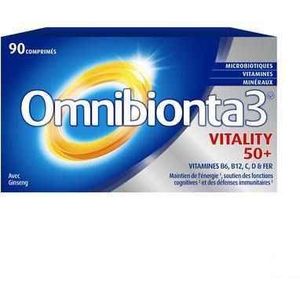 Omnibionta 3 Vitality 50 + Tabl 90