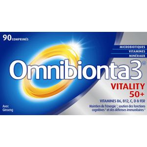 Omnibionta 3 Vitality 50 + Tabl 90