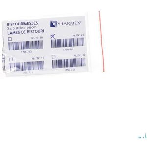 Scalpel S.m Mesjes N/st N21 10  -  Infinity Pharma