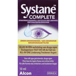 Systane Complete Zonder Bewaarmiddel Flacon 10 ml