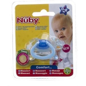 Nuby Geoac Orthodontische Fopspeen - 0-6m  -  New Valmar