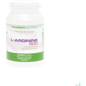 L Arginine 500 Capsule 60 Pharmanutrics  -  Pharmanutrics