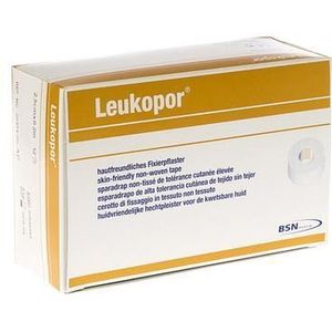 Leukopor Anti allergie Rol 2,50cmx9,2m 12 245400