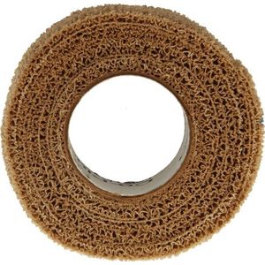 Coplus Bande Coh. zonder latex 2,5cmx2,0m Huid 7210014
