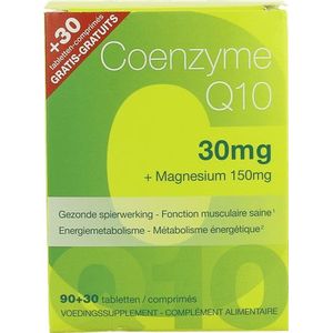 Coenzyme Q10 30Mg+Mg Comp 90+ Comp 30 Grat.Revogan