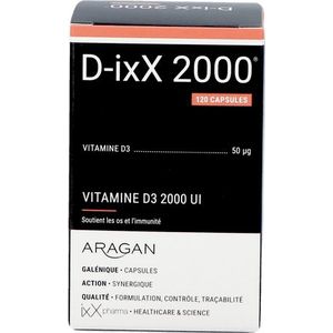Ixx Pharma - D-ixx 2000 Capsule - Calcium - 120 Stuks