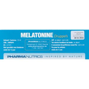 Melatonine Druppels 50 ml Pharmanutrics