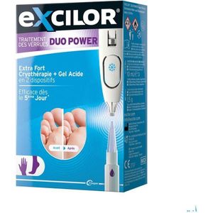 Excilor Wrattenbehandeling Duo Power 10 ml+1,5 gr