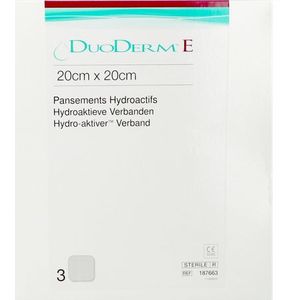 Duoderm E Hydroact 3 20x20cm H 7663  -  Convatec