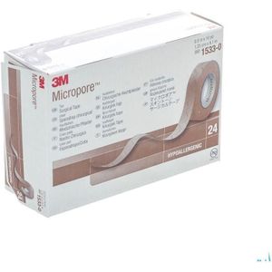 Micropore 3M Skin Tone 12,5Mmx9,15M Rol 24 15330  -  3M