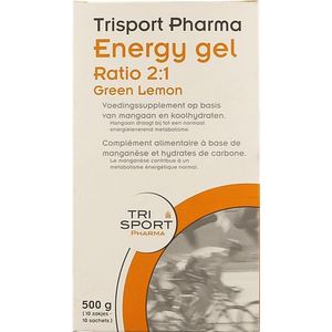 Trisportpharma Ratio 2:1 Energygel Gr. Lem. 10x50 gr  -  Trisport Pharma