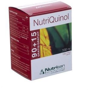 Nutriquinol 100 mg Softgels 90 + 15  -  Nutrisan
