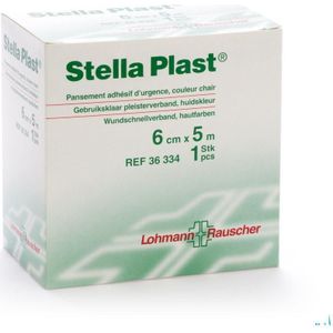 Noodverband - Snelverband - Gestreepte Kleeflaag - Kartonnen Doosje