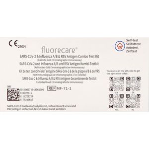 Fluorecare Combi Cov-Influen A/B-Rsv Zelftest Osms