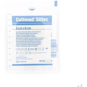 Cutimed Siltec Kompres Sterieliel 5,0X 6,0Cm 1 7328500