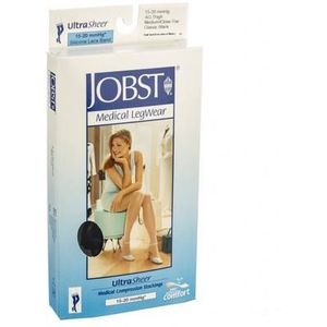 Jobst Ultrasheer Comf.K1 Dijkous Cl.Black M