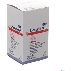 Idealast-haft Rood 10cmx4m 1 P/s  -  Hartmann