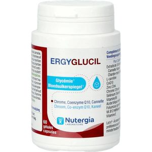 Nutergia - Ergyglucil - Capsules - 60 Stuks - Voor Suikerstofwisseling
