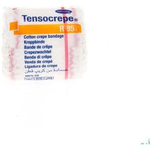 Tensocrepe - 5cmx4m - Fixatieverband - Ecru - 100% Katoen, 120% Uitrekbaar, 85 gr