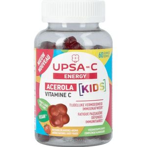 Upsa C Energy Acerola Kids Gummies 60
