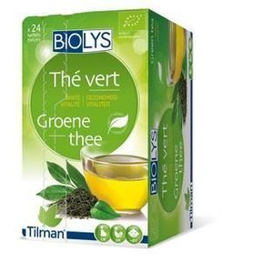 Biolys Groene Thee Zakjes 24  -  Tilman